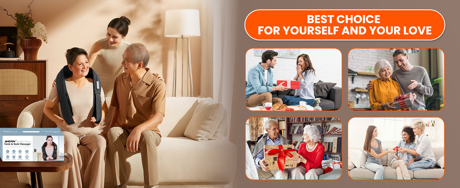 AMZPONY cordless neck massager with heat for pain relief
AMZPONY shiatsu back and shoulder massager rechargeable
AMZPONY deep tissue neck and shoulder massager with heat
AMZPONY portable neck massager for home office and travel
AMZPONY neck and back massager gift for mom dad friends
AMZPONY ergonomic U-shaped shiatsu massager with heat therapy
AMZPONY rechargeable cordless neck and shoulder pain relief device
AMZPONY shiatsu massage pillow for neck, back, and body relaxation